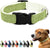 Pawsitive Hemp Collar - Hypoallergenic, Soft Organic Collar for Dogs with Sensitive Skin (Large, Green)