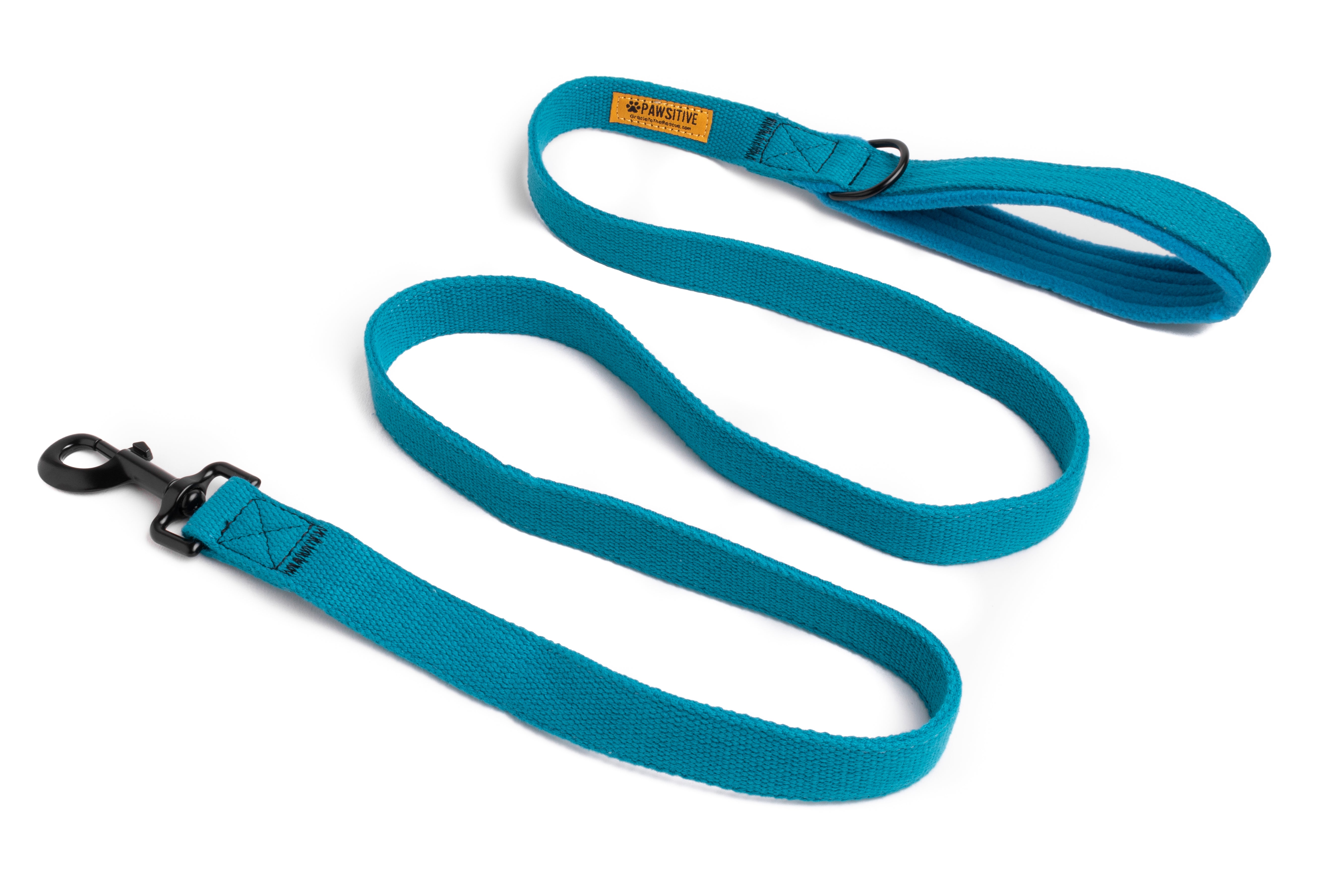 Hemp Padded Handle Leash - Gracie To The Rescue