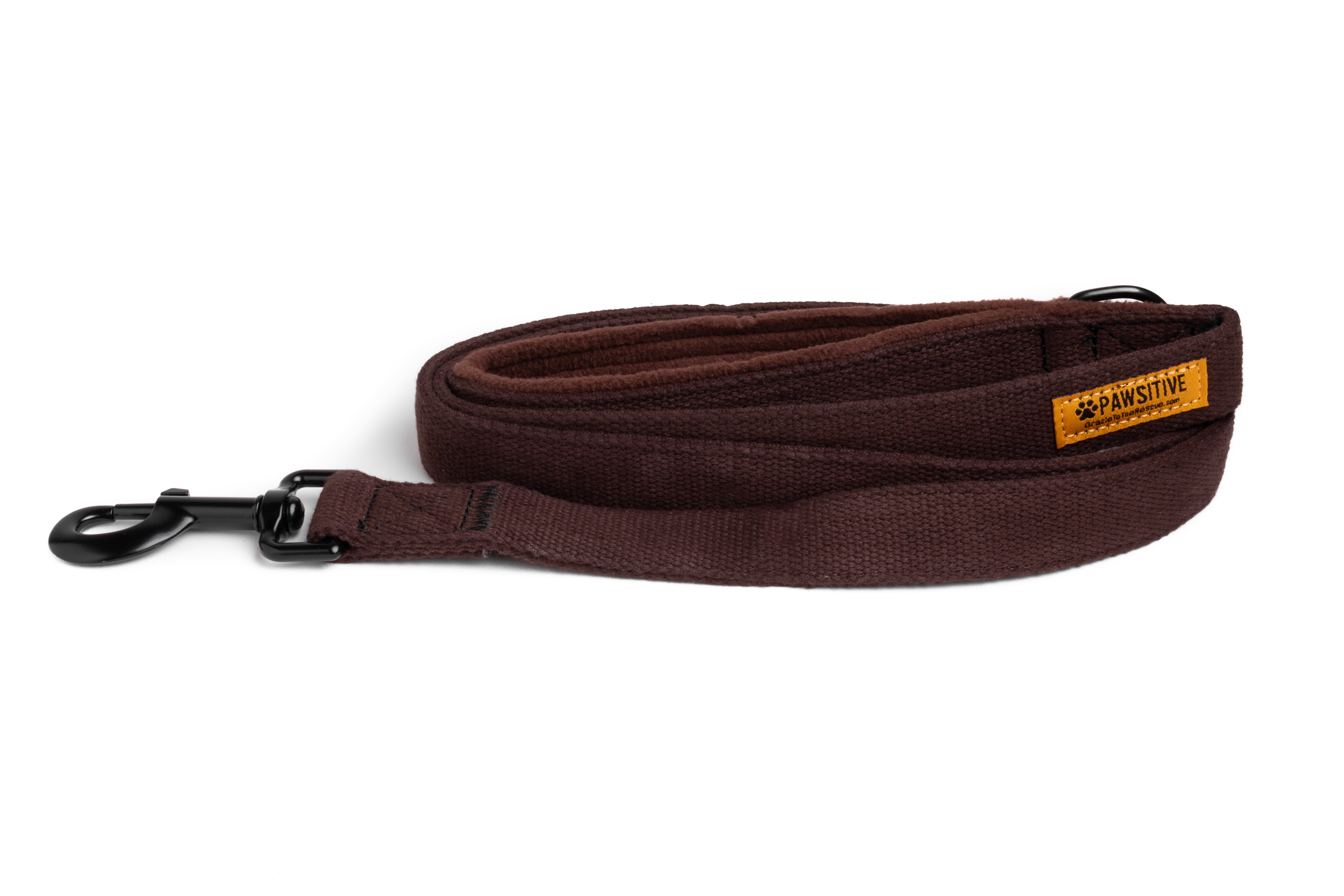 Hemp Padded Handle Leash - Gracie To The Rescue