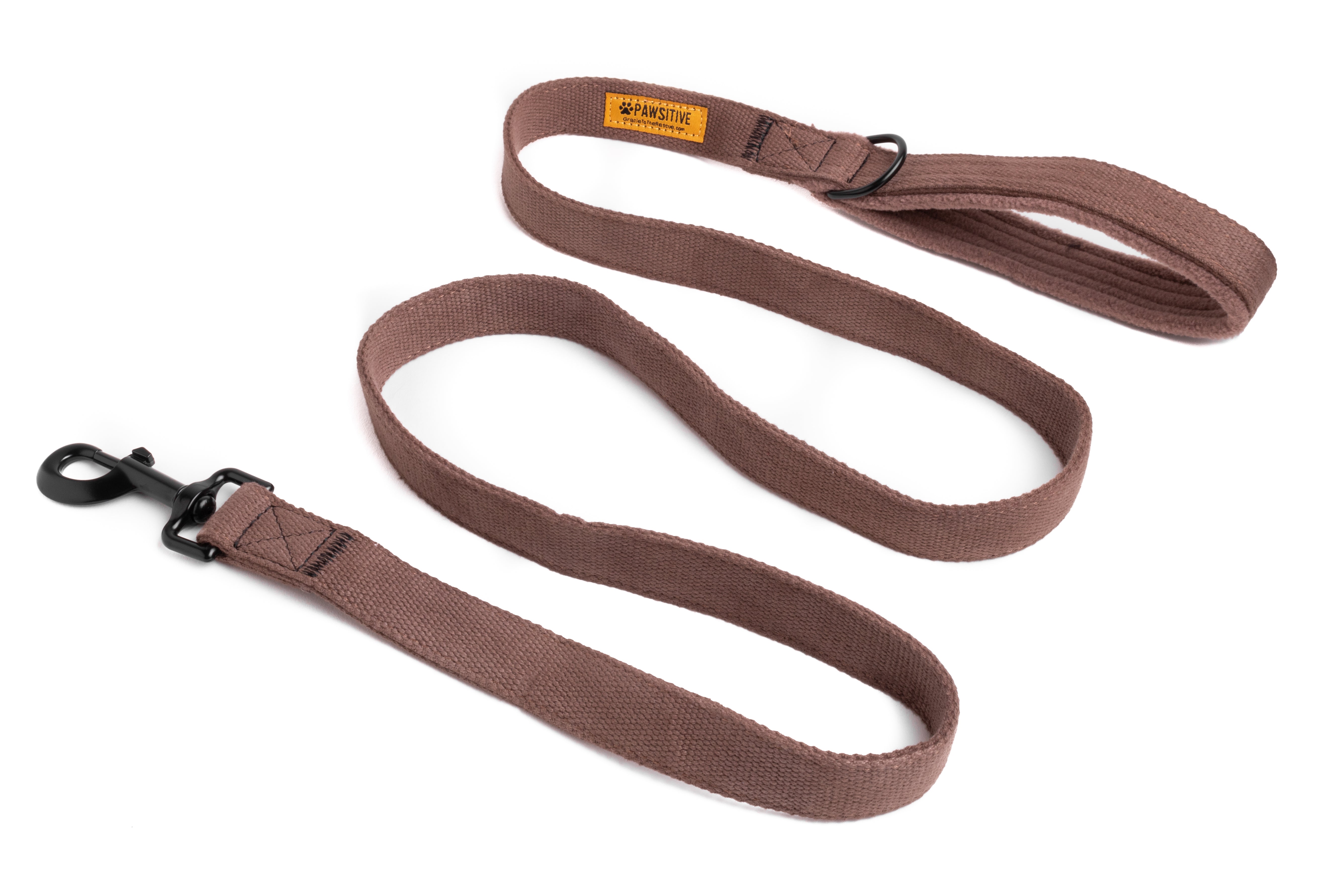 Hemp Padded Handle Leash - Gracie To The Rescue