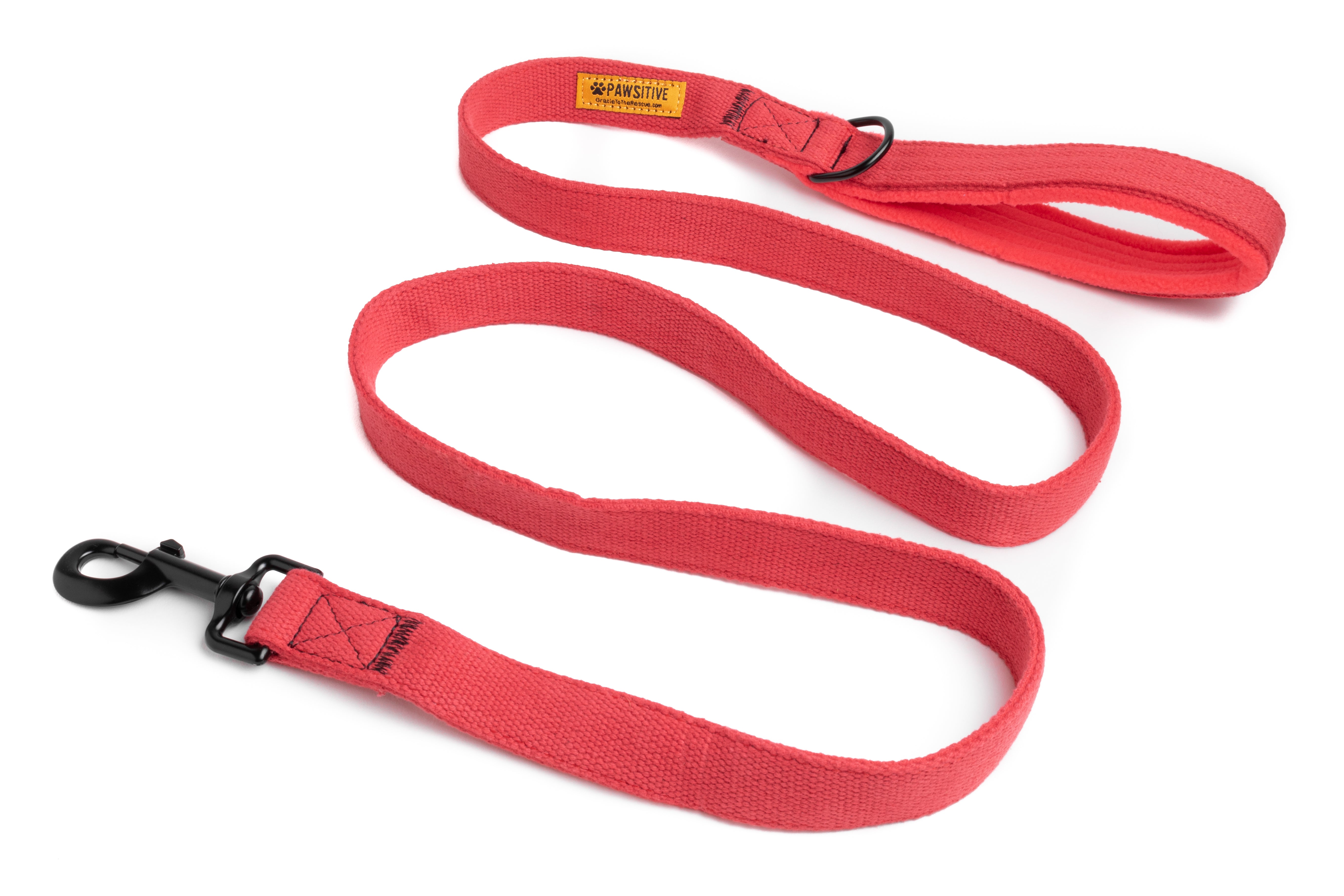 Hemp Padded Handle Leash - Gracie To The Rescue