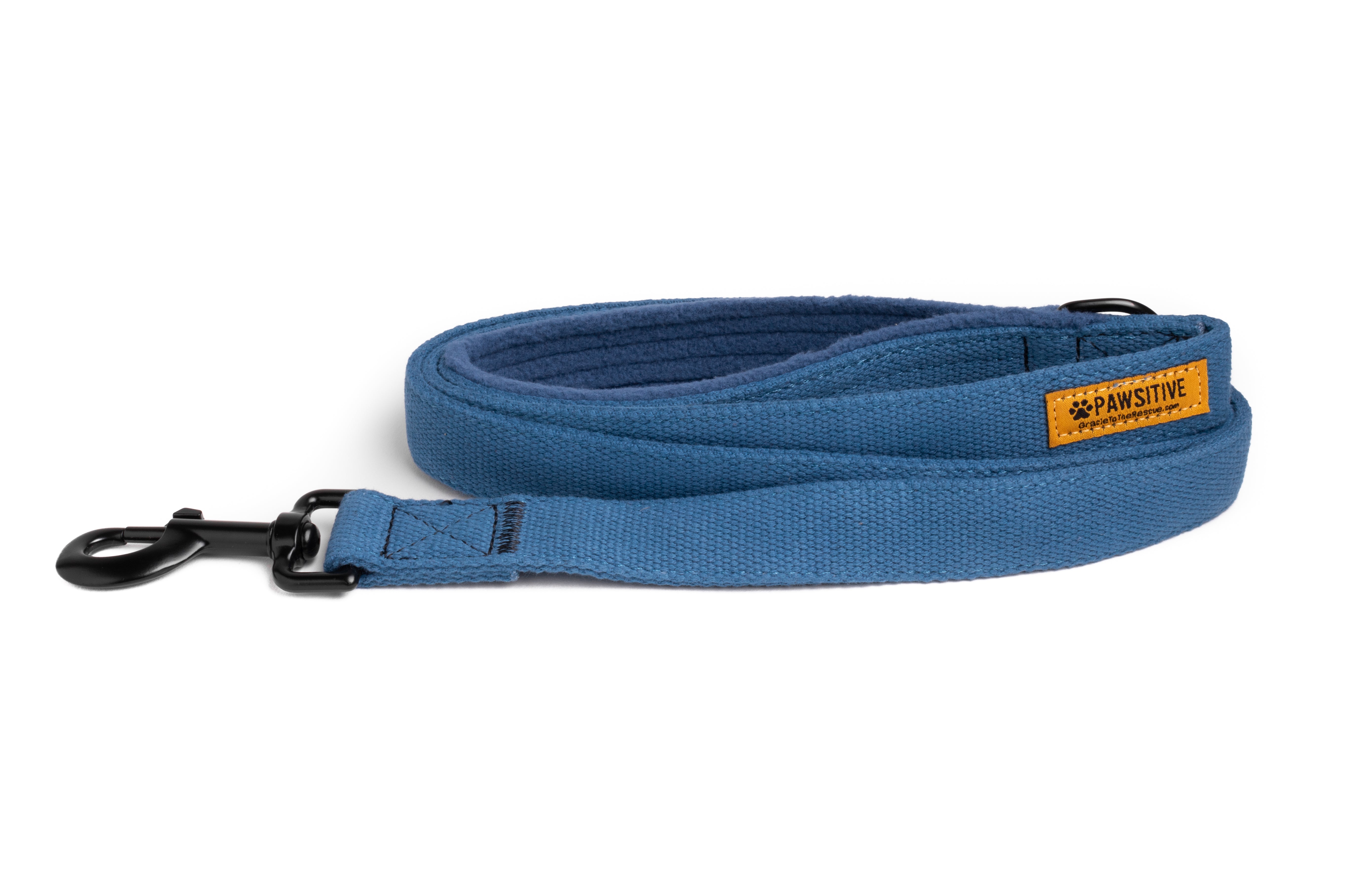 Hemp Padded Handle Leash - Gracie To The Rescue