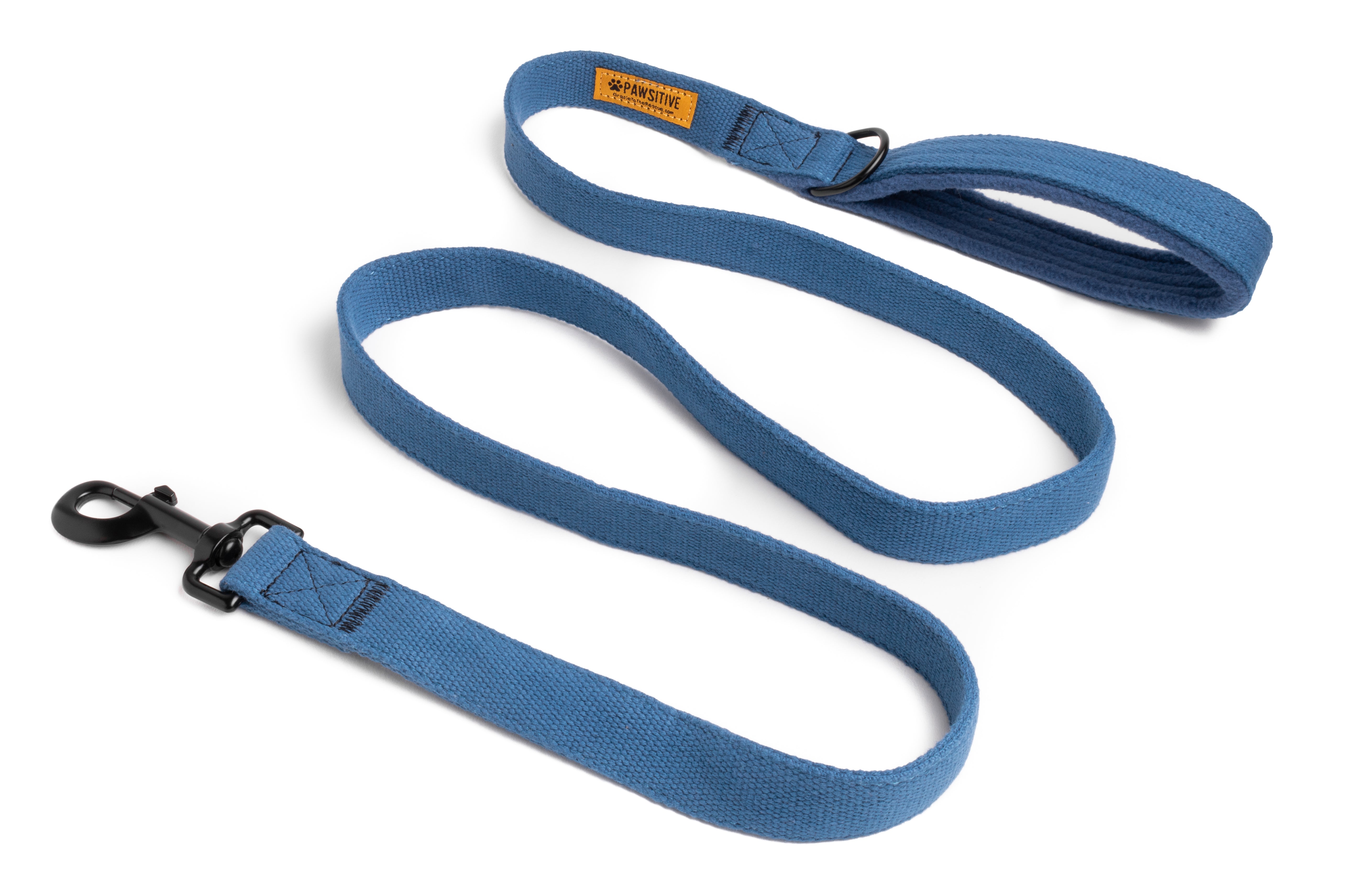 Hemp Padded Handle Leash - Gracie To The Rescue