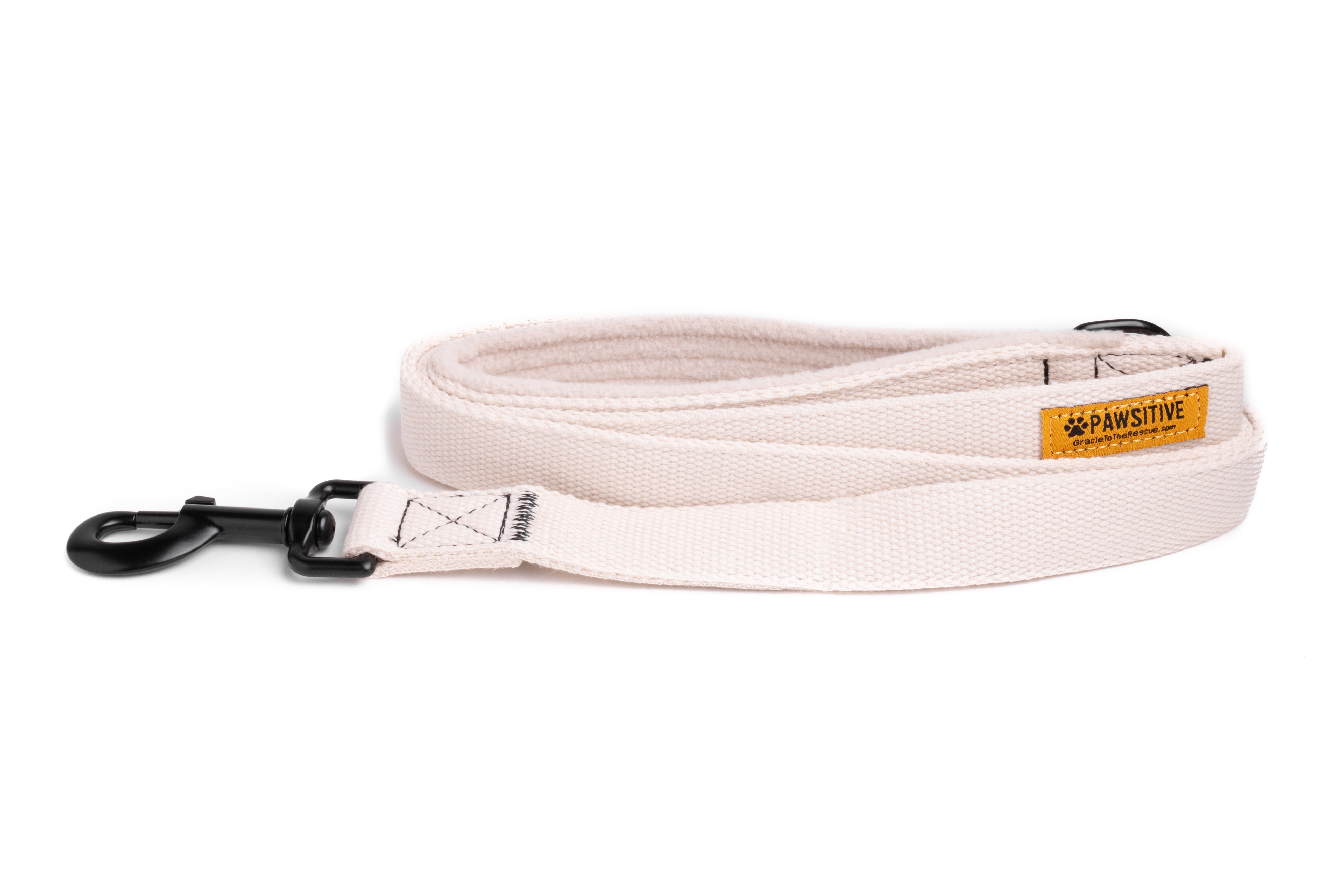 Hemp Padded Handle Leash - Gracie To The Rescue