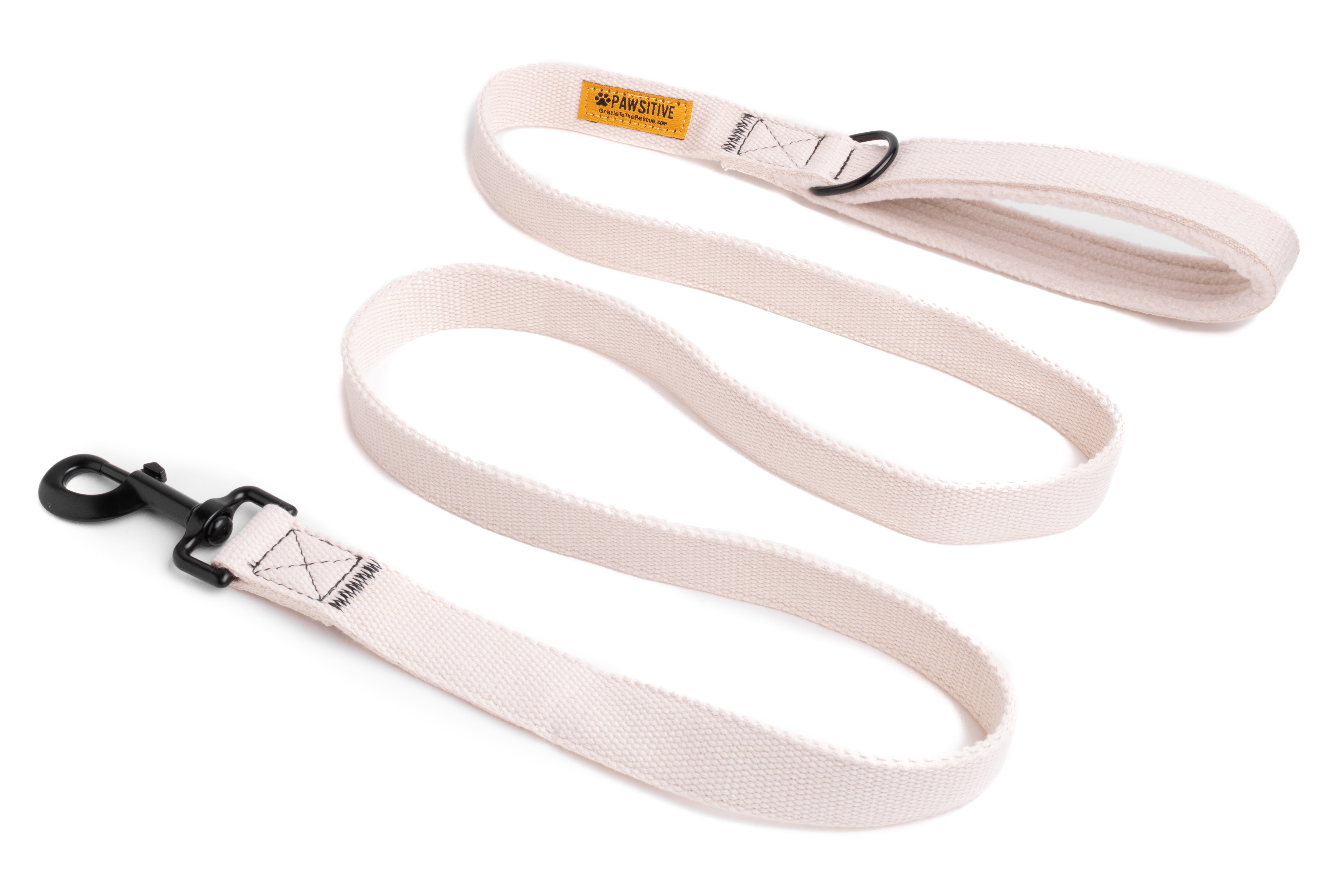 Hemp Padded Handle Leash - Gracie To The Rescue