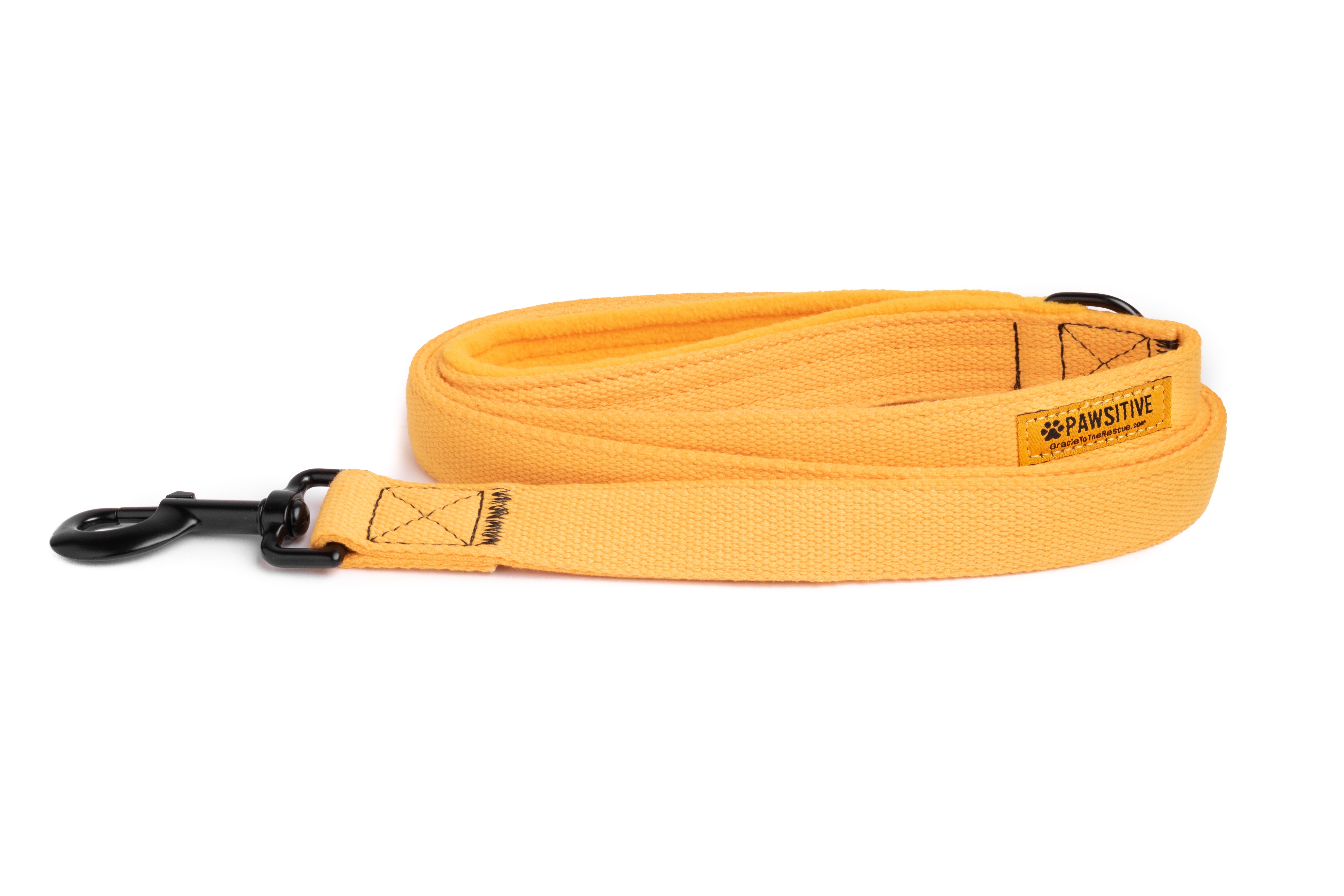 Hemp Padded Handle Leash - Gracie To The Rescue