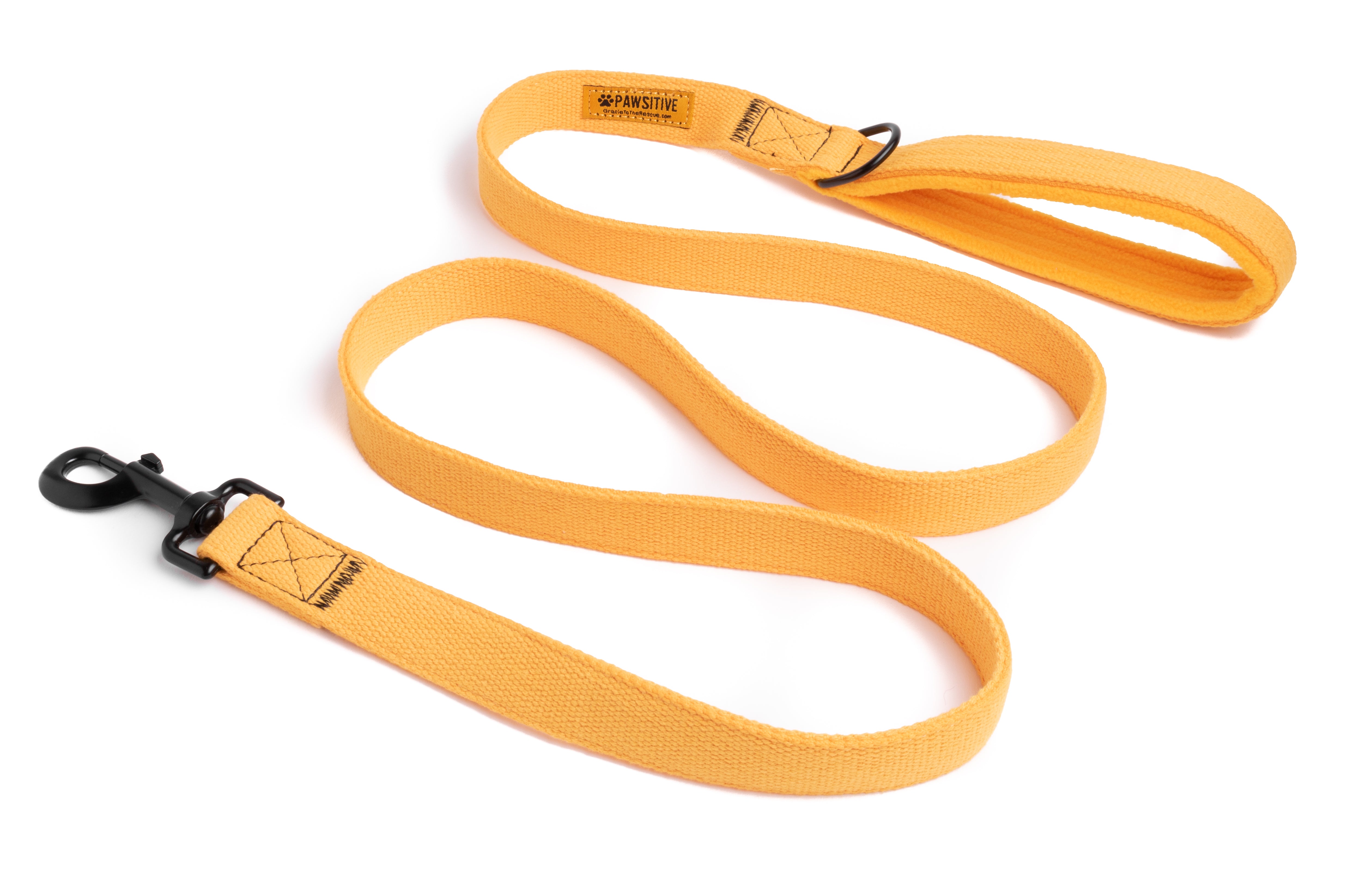 Hemp Padded Handle Leash - Gracie To The Rescue