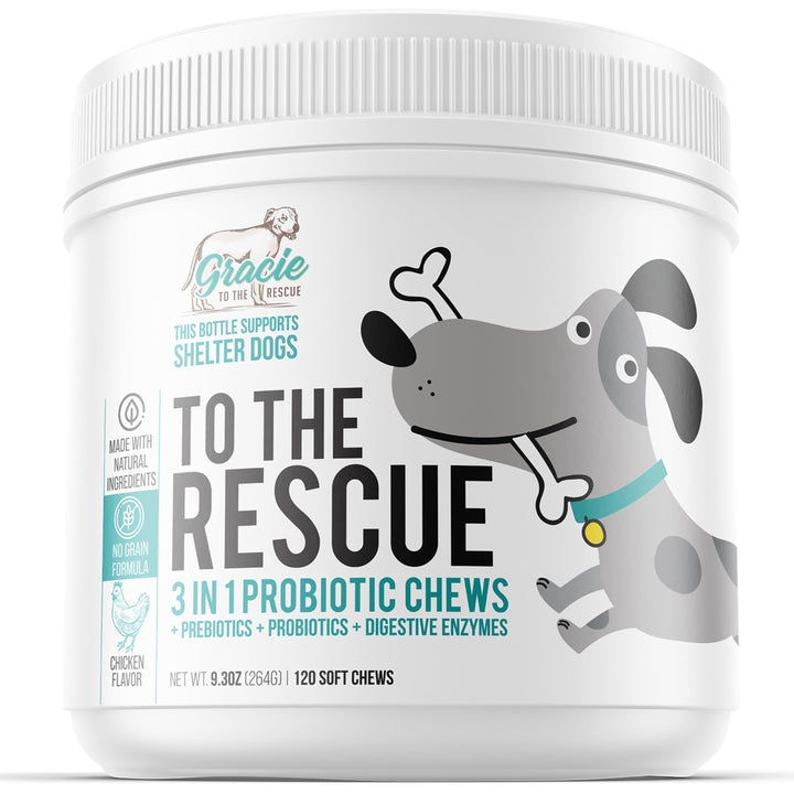 All Natural Probiotics -120 Soft Chews.
